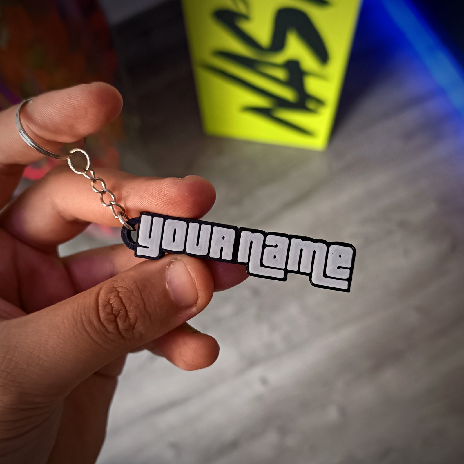 Porte-clé Personnalisé Inspiré De GTA – Image 2